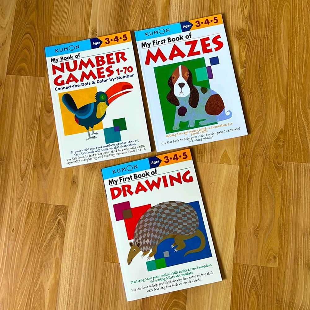 Kumon Publishing Bundle of Three Books